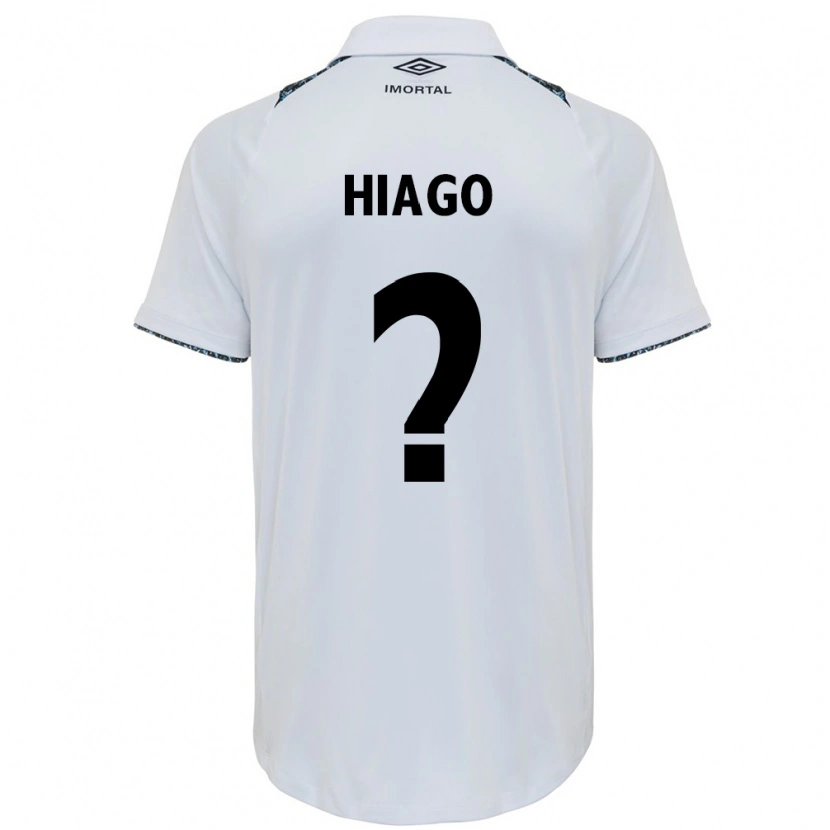 Danxen Herren Hiago #0 Weiß Blau Auswärtstrikot Trikot 2025/26 T-Shirt Österreich