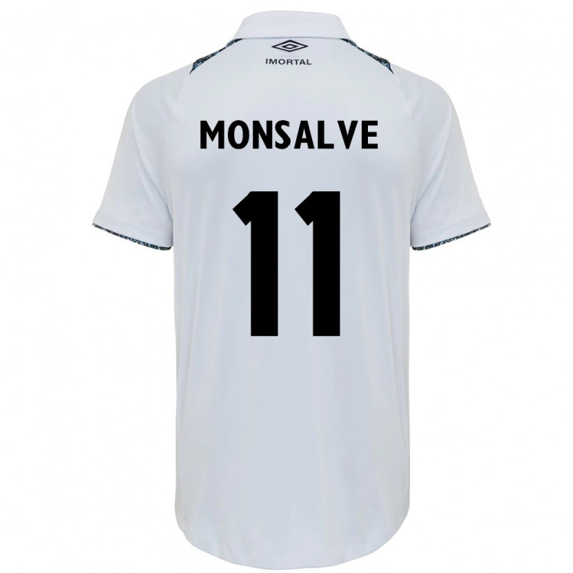 Danxen Herren Miguel Monsalve #11 Weiß Blau Auswärtstrikot Trikot 2025/26 T-Shirt Österreich