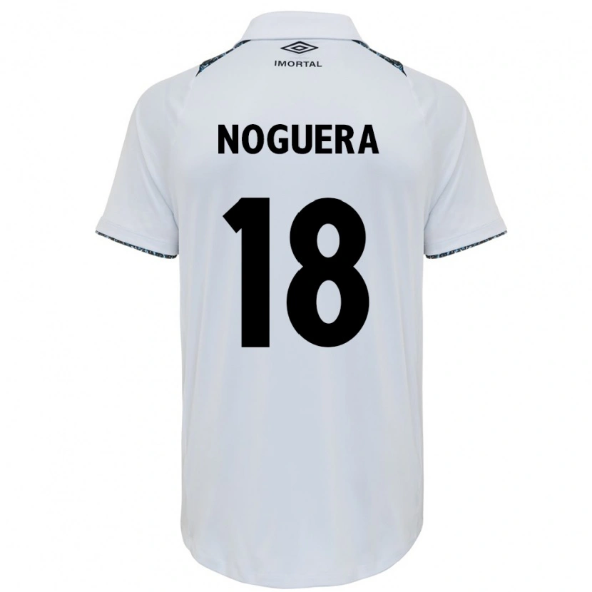 Danxen Herren Freddy Noguera #18 Weiß Blau Auswärtstrikot Trikot 2025/26 T-Shirt Österreich