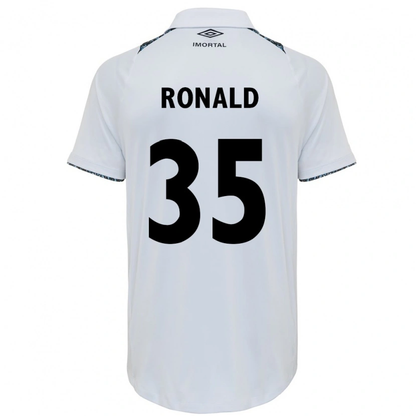 Danxen Herren Ronald #35 Weiß Blau Auswärtstrikot Trikot 2025/26 T-Shirt Österreich