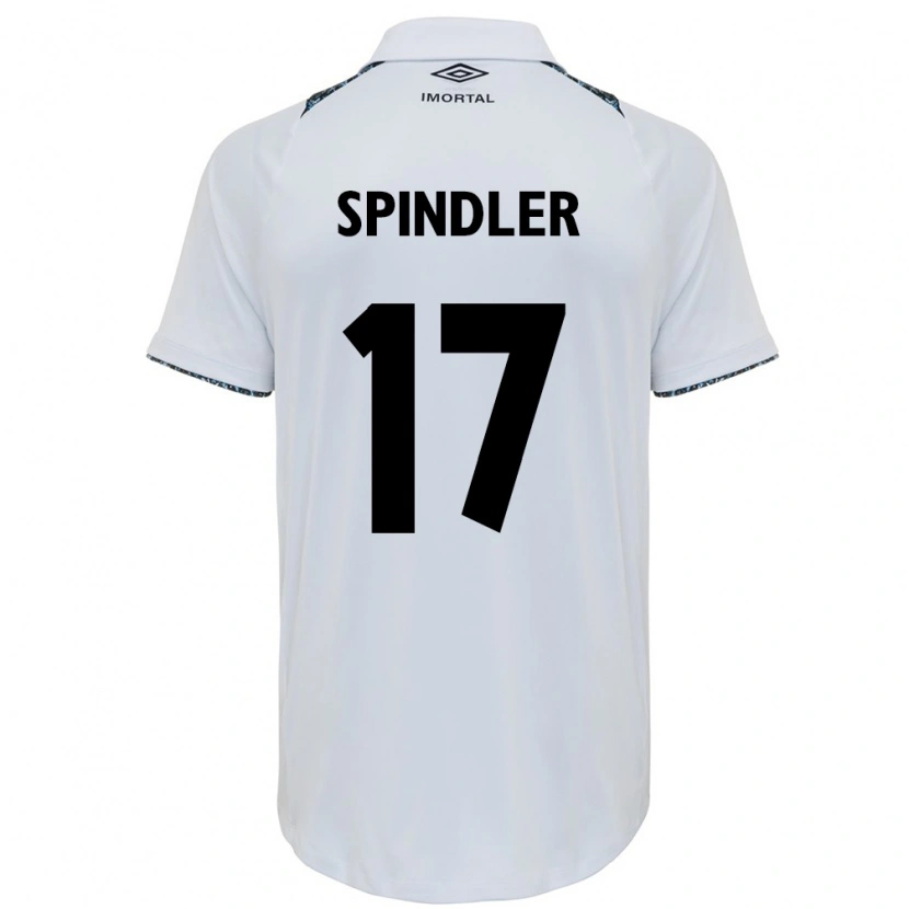 Danxen Herren Luana Spindler #17 Weiß Blau Auswärtstrikot Trikot 2025/26 T-Shirt Österreich