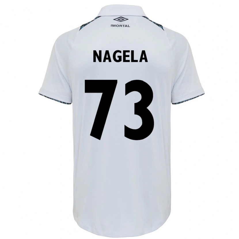 Danxen Herren Nágela #73 Weiß Blau Auswärtstrikot Trikot 2025/26 T-Shirt Österreich