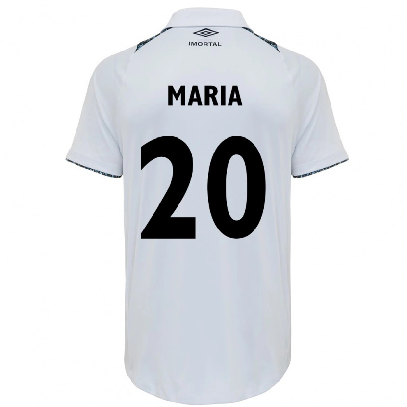 Danxen Herren Maria De Lourdes Ribeiro Silva #20 Weiß Blau Auswärtstrikot Trikot 2025/26 T-Shirt Österreich