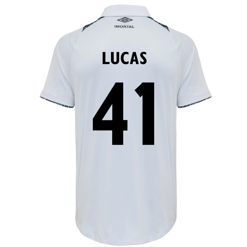 Danxen Herren Pedro Lucas #41 Weiß Blau Auswärtstrikot Trikot 2025/26 T-Shirt Österreich
