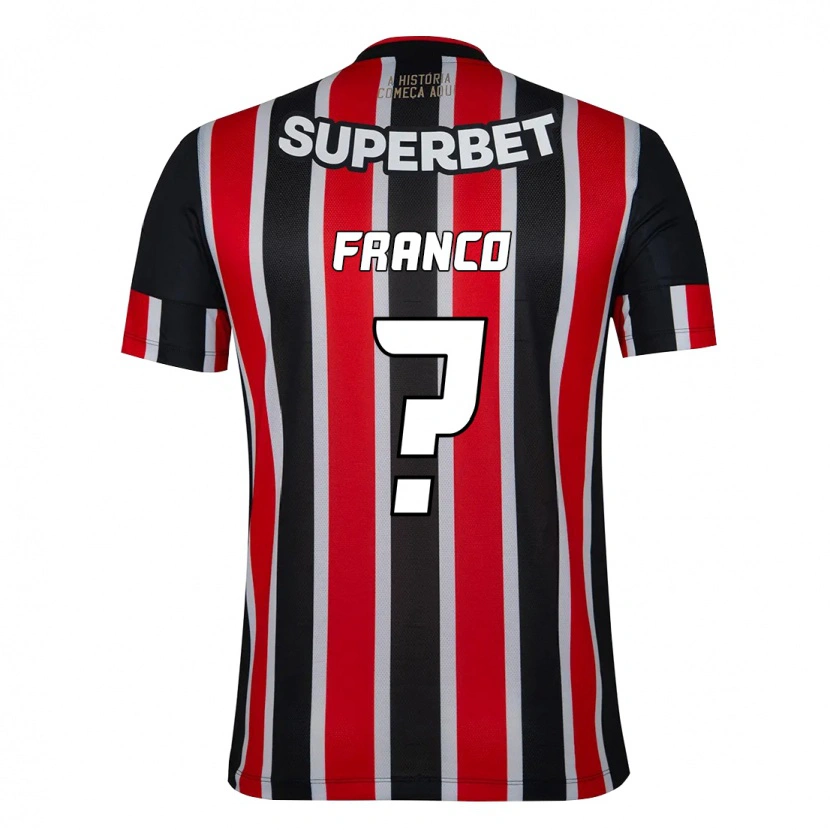 Danxen Herren Franco #0 Schwarz Rot Auswärtstrikot Trikot 2025/26 T-Shirt Österreich