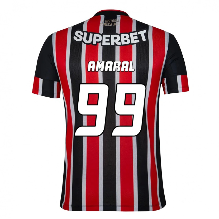 Danxen Herren Vitória Amaral #99 Schwarz Rot Auswärtstrikot Trikot 2025/26 T-Shirt Österreich