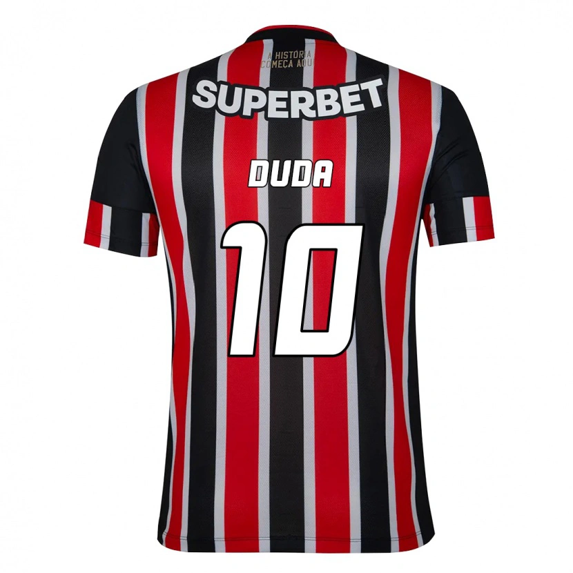 Danxen Herren Duda #10 Schwarz Rot Auswärtstrikot Trikot 2025/26 T-Shirt Österreich