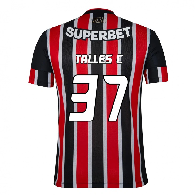 Danxen Herren Talles #37 Schwarz Rot Auswärtstrikot Trikot 2025/26 T-Shirt Österreich