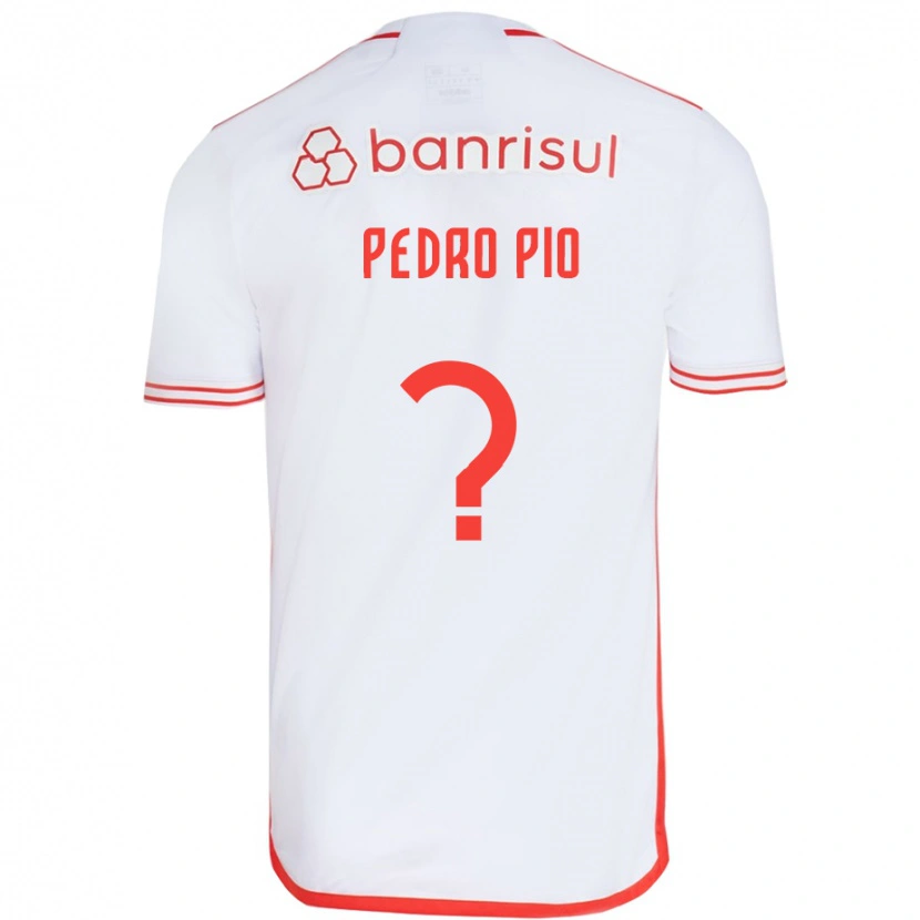 Danxen Herren Pedro Pio #0 Weiß Rot Auswärtstrikot Trikot 2025/26 T-Shirt Österreich