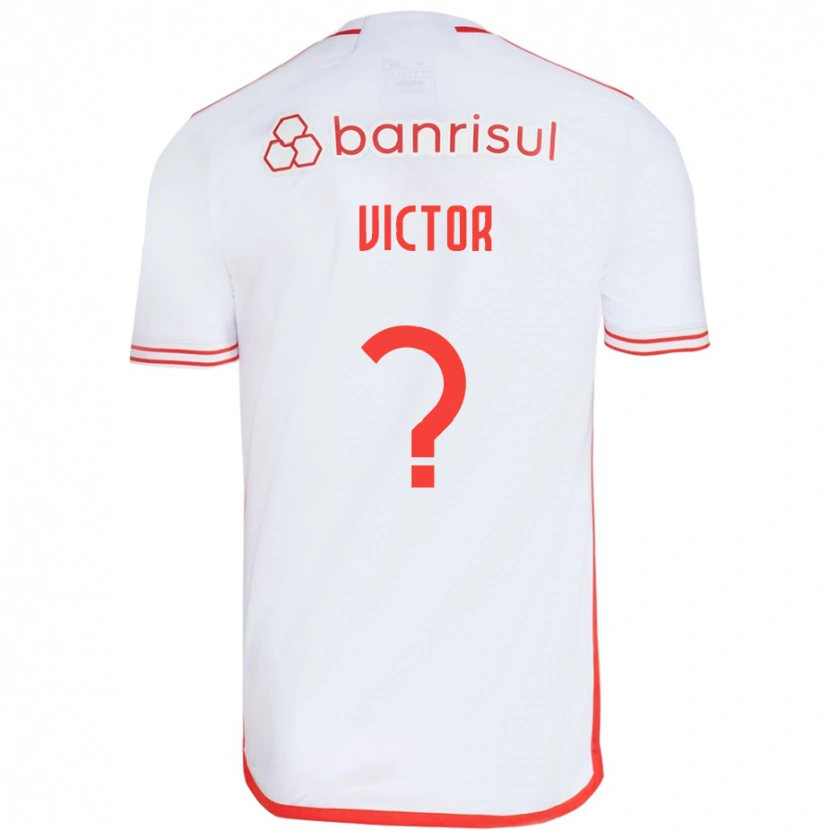 Danxen Herren João Victor #0 Weiß Rot Auswärtstrikot Trikot 2025/26 T-Shirt Österreich