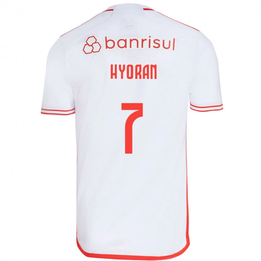 Danxen Herren Hyoran #7 Weiß Rot Auswärtstrikot Trikot 2025/26 T-Shirt Österreich