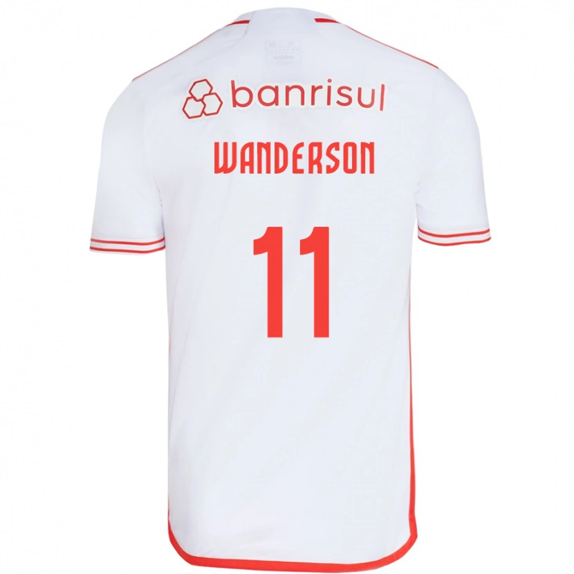 Danxen Herren Wanderson #11 Weiß Rot Auswärtstrikot Trikot 2025/26 T-Shirt Österreich
