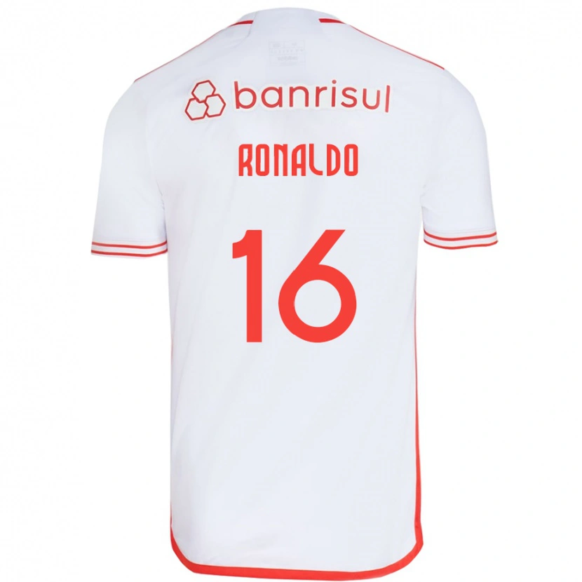 Danxen Herren Ronaldo #16 Weiß Rot Auswärtstrikot Trikot 2025/26 T-Shirt Österreich