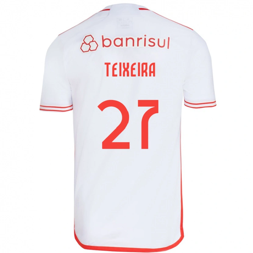 Danxen Herren Danny Teixeira #27 Weiß Rot Auswärtstrikot Trikot 2025/26 T-Shirt Österreich