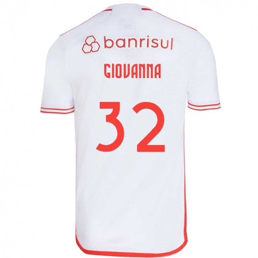 Danxen Herren Giulia Giovanna #32 Weiß Rot Auswärtstrikot Trikot 2025/26 T-Shirt Österreich