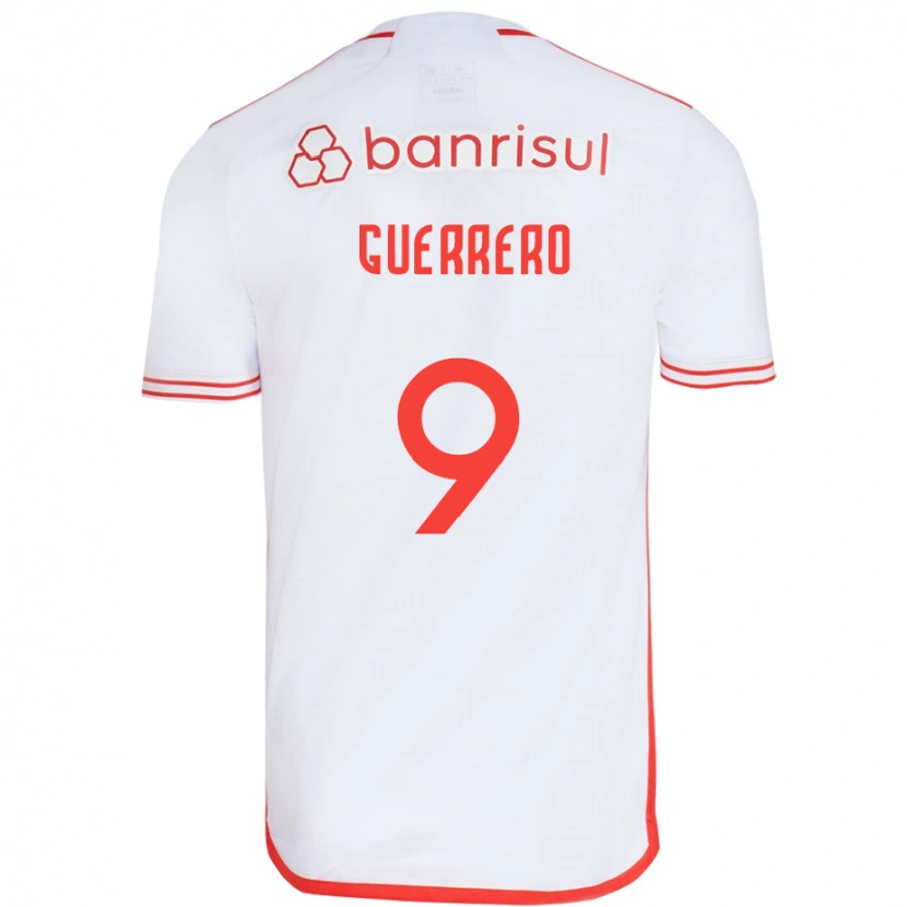 Danxen Herren Paolo Guerrero #9 Weiß Rot Auswärtstrikot Trikot 2025/26 T-Shirt Österreich