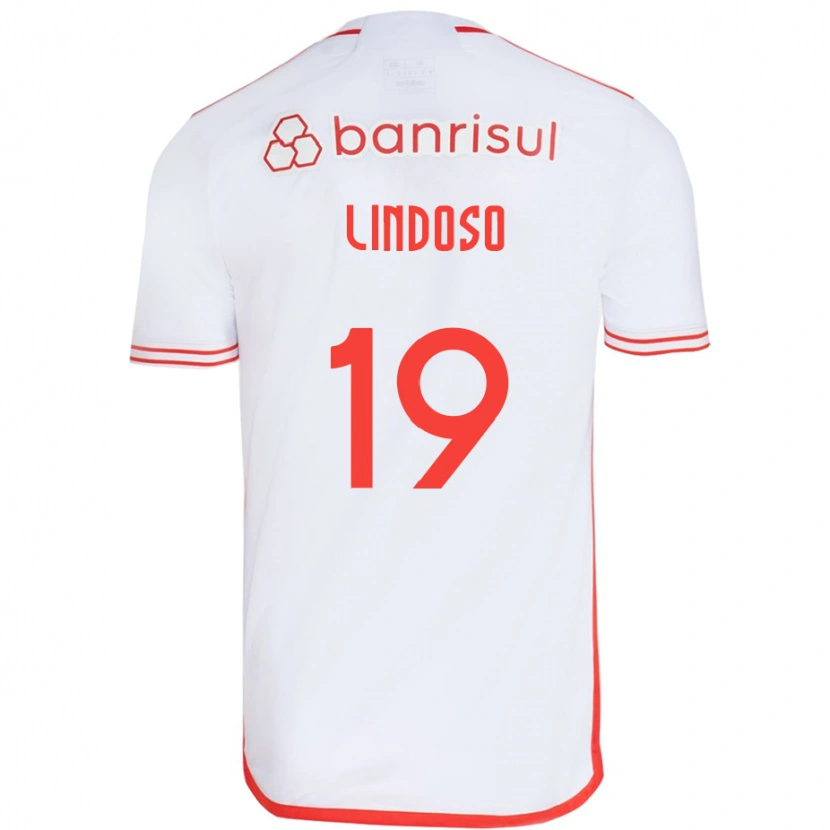 Danxen Herren Rodrigo Lindoso #19 Weiß Rot Auswärtstrikot Trikot 2025/26 T-Shirt Österreich