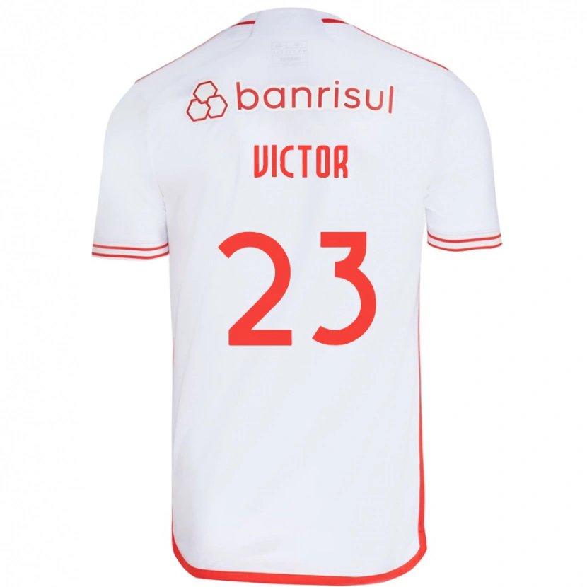 Danxen Herren Paulo Victor #23 Weiß Rot Auswärtstrikot Trikot 2025/26 T-Shirt Österreich