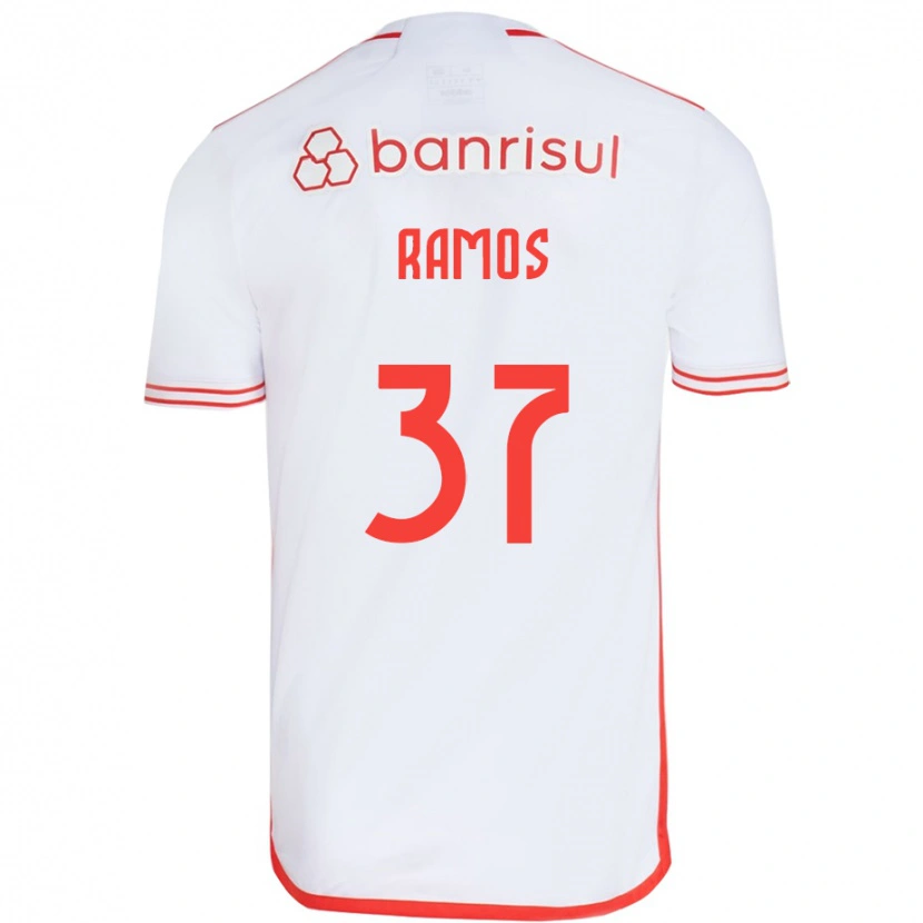 Danxen Herren Lucas Ramos #37 Weiß Rot Auswärtstrikot Trikot 2025/26 T-Shirt Österreich