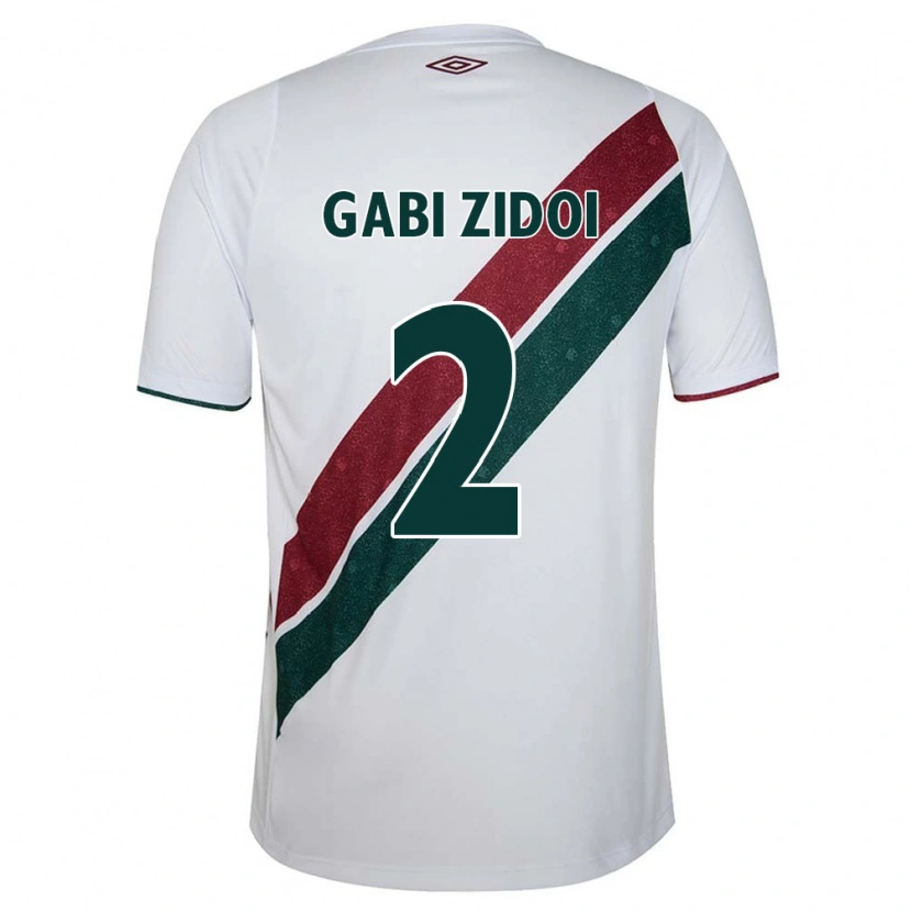 Danxen Herren Gabi Zidoi #2 Weiß Grün Kastanienbraun Auswärtstrikot Trikot 2025/26 T-Shirt Österreich