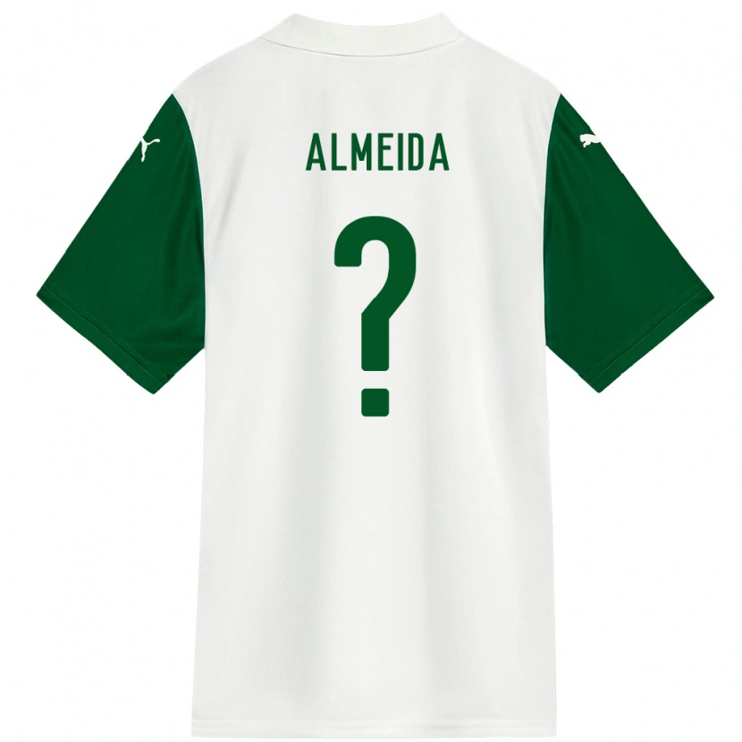 Danxen Herren Pedro Almeida #0 Weiß Grün Auswärtstrikot Trikot 2025/26 T-Shirt Österreich