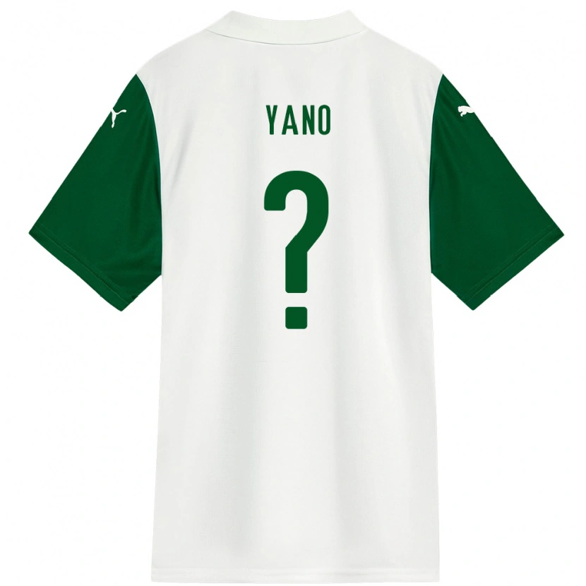 Danxen Herren Luiz Yano #0 Weiß Grün Auswärtstrikot Trikot 2025/26 T-Shirt Österreich