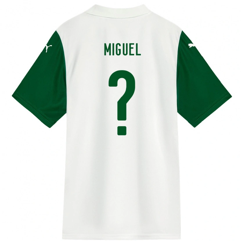 Danxen Herren Carlos Miguel #0 Weiß Grün Auswärtstrikot Trikot 2025/26 T-Shirt Österreich