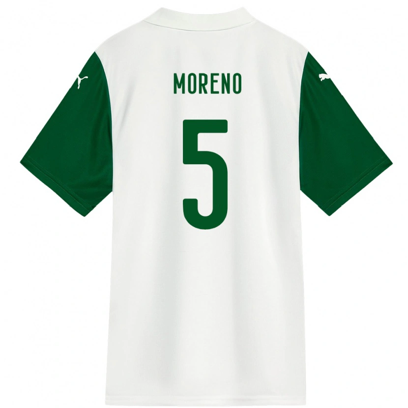 Danxen Herren Aníbal Moreno #5 Weiß Grün Auswärtstrikot Trikot 2025/26 T-Shirt Österreich