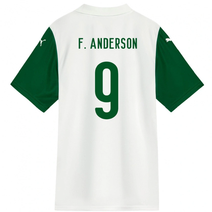Danxen Herren Felipe Anderson #9 Weiß Grün Auswärtstrikot Trikot 2025/26 T-Shirt Österreich