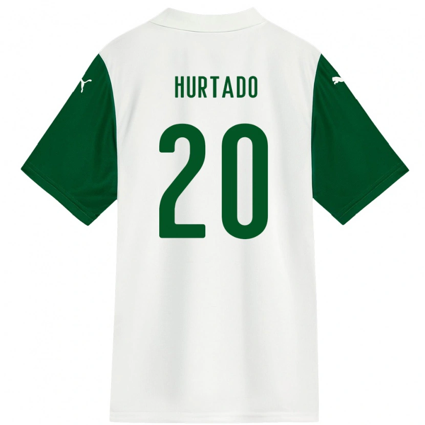 Danxen Herren Flavio Hurtado #20 Weiß Grün Auswärtstrikot Trikot 2025/26 T-Shirt Österreich