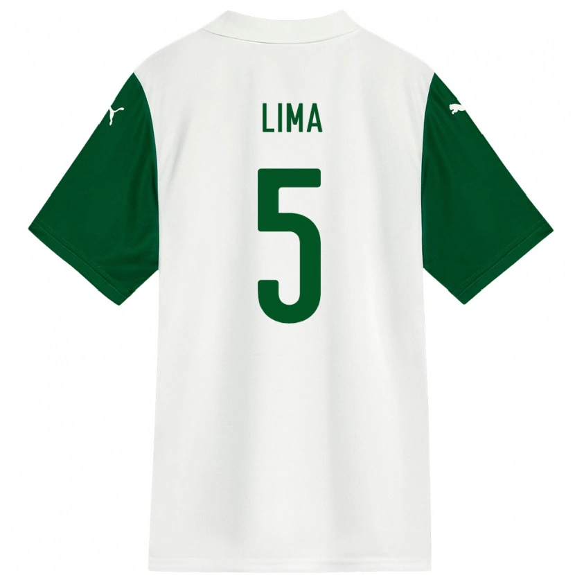 Danxen Herren Ingryd Lima #5 Weiß Grün Auswärtstrikot Trikot 2025/26 T-Shirt Österreich