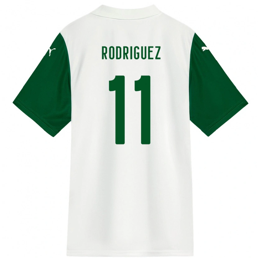 Danxen Herren Yamila Rodríguez #11 Weiß Grün Auswärtstrikot Trikot 2025/26 T-Shirt Österreich