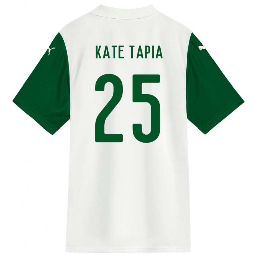 Danxen Herren Kate Tapia #25 Weiß Grün Auswärtstrikot Trikot 2025/26 T-Shirt Österreich