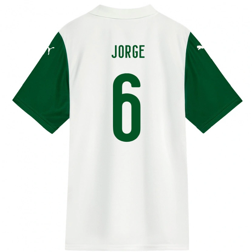 Danxen Herren Jorge #6 Weiß Grün Auswärtstrikot Trikot 2025/26 T-Shirt Österreich