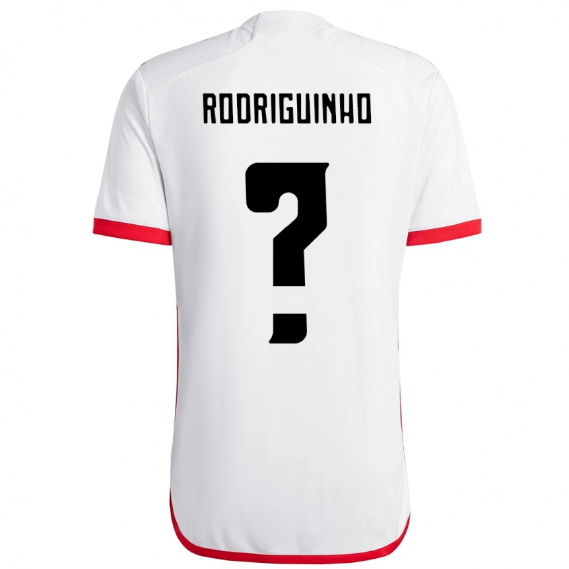 Danxen Herren Rodriguinho #0 Weiß Rot Auswärtstrikot Trikot 2025/26 T-Shirt Österreich