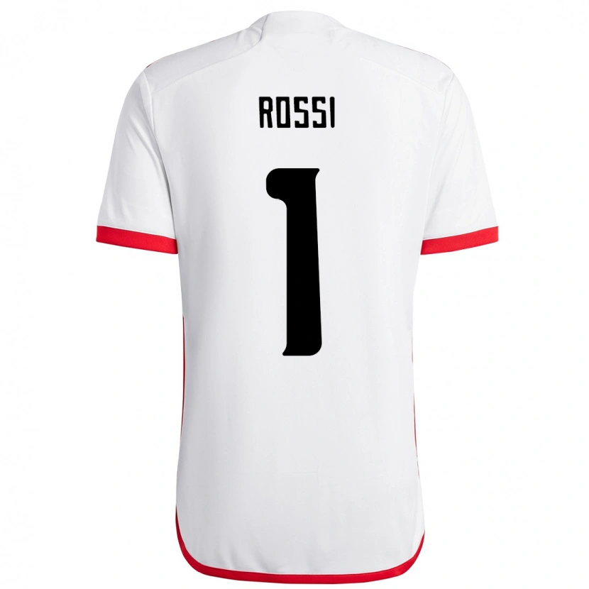 Danxen Herren Agustín Rossi #1 Weiß Rot Auswärtstrikot Trikot 2025/26 T-Shirt Österreich