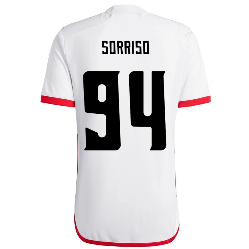 Danxen Herren Sorriso #94 Weiß Rot Auswärtstrikot Trikot 2025/26 T-Shirt Österreich