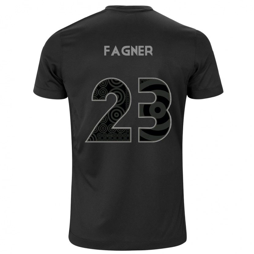 Danxen Herren Fagner #23 Schwarz Weiß Auswärtstrikot Trikot 2025/26 T-Shirt Österreich