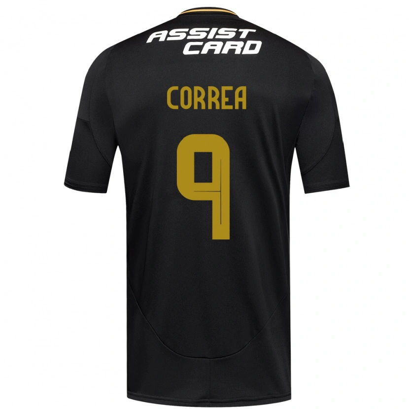 Danxen Herren Javier Correa #9 Schwarz Weiß Auswärtstrikot Trikot 2025/26 T-Shirt Österreich