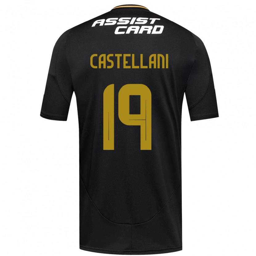Danxen Herren Gonzalo Castellani #19 Schwarz Weiß Auswärtstrikot Trikot 2025/26 T-Shirt Österreich