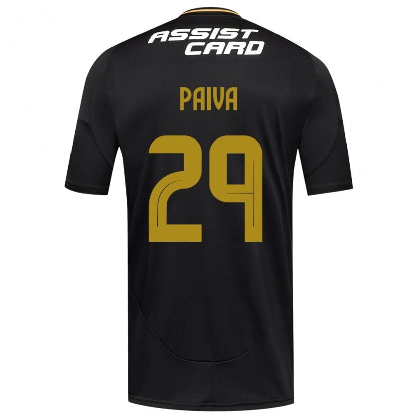 Danxen Herren Guillermo Paiva #29 Schwarz Weiß Auswärtstrikot Trikot 2025/26 T-Shirt Österreich