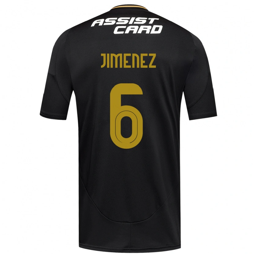 Danxen Herren Yastin Jiménez #6 Schwarz Weiß Auswärtstrikot Trikot 2025/26 T-Shirt Österreich