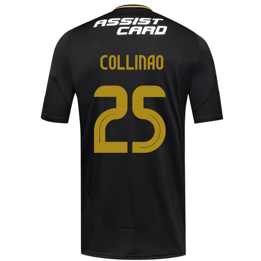 Danxen Herren Margarita Collinao #25 Schwarz Weiß Auswärtstrikot Trikot 2025/26 T-Shirt Österreich