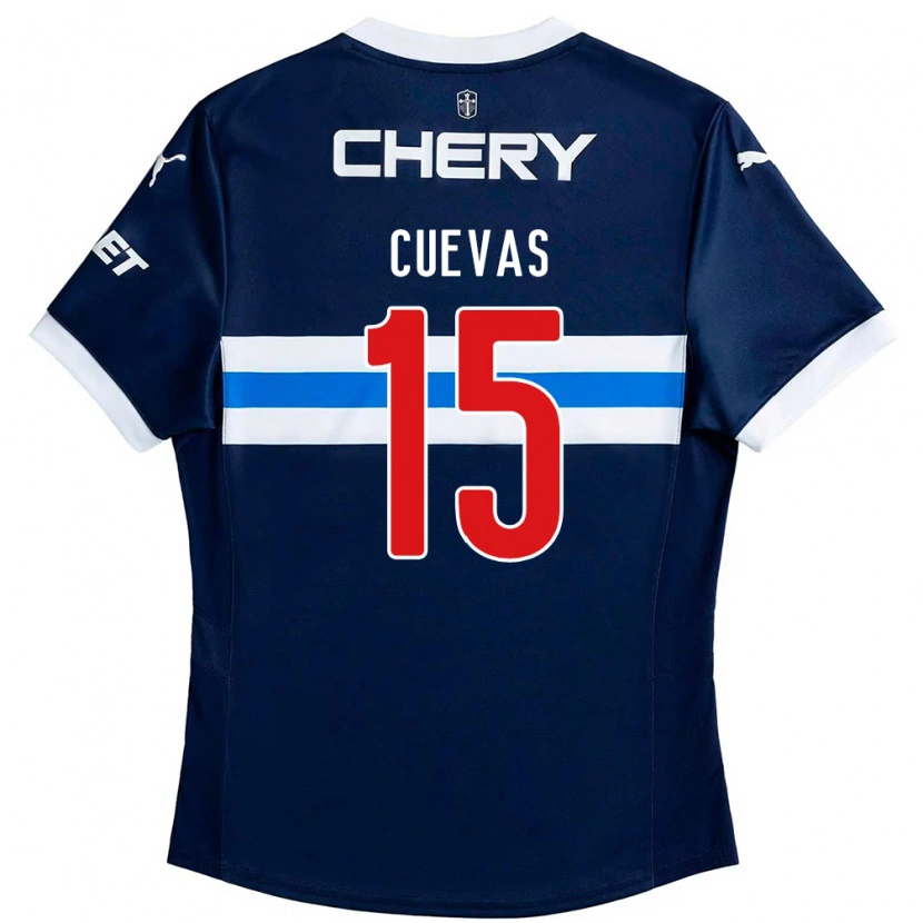 Danxen Herren Cristian Cuevas #15 Königsblau Weiß Auswärtstrikot Trikot 2025/26 T-Shirt Österreich