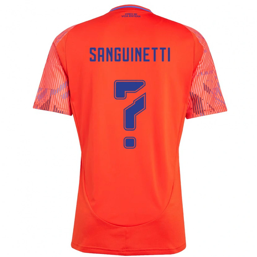 Danxen Herren Fernando Sanguinetti #0 Orange Rot Auswärtstrikot Trikot 2025/26 T-Shirt Österreich