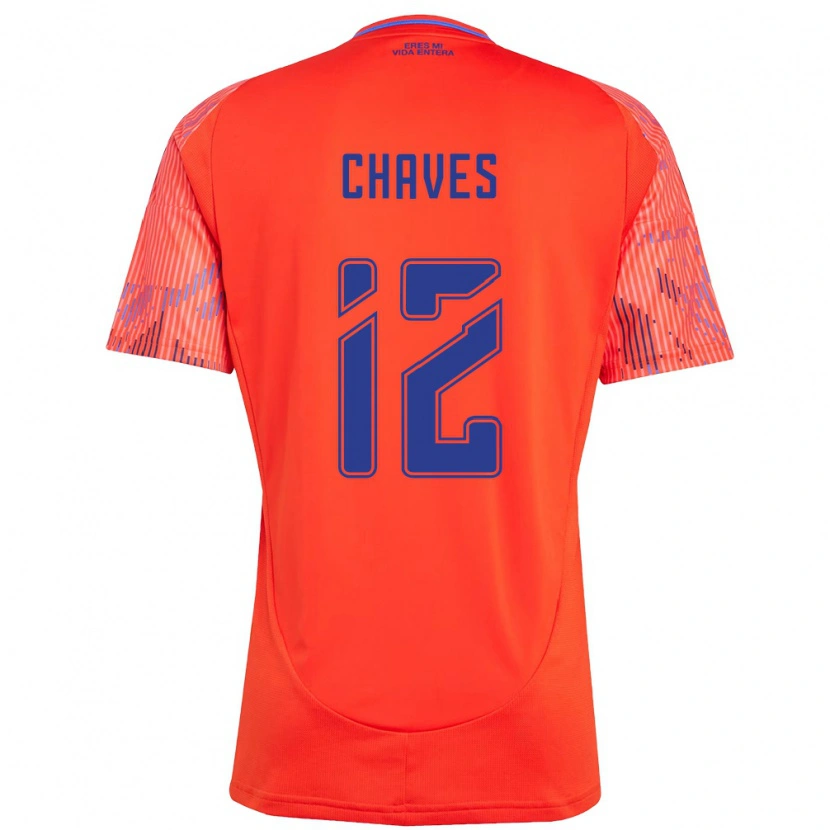Danxen Herren Abigail Chaves #12 Orange Rot Auswärtstrikot Trikot 2025/26 T-Shirt Österreich