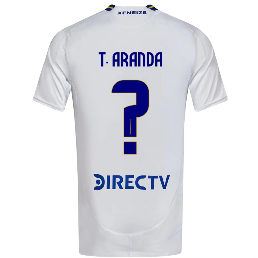 Danxen Herren Tomás Aranda #0 Weiß Blau Auswärtstrikot Trikot 2025/26 T-Shirt Österreich