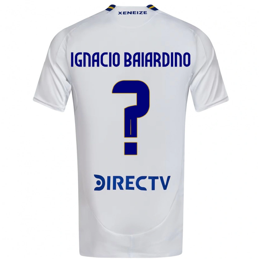 Danxen Herren Juan Ignacio Baiardino #0 Weiß Blau Auswärtstrikot Trikot 2025/26 T-Shirt Österreich