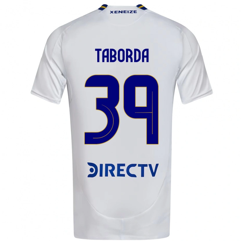 Danxen Herren Vicente Taborda #39 Weiß Blau Auswärtstrikot Trikot 2025/26 T-Shirt Österreich