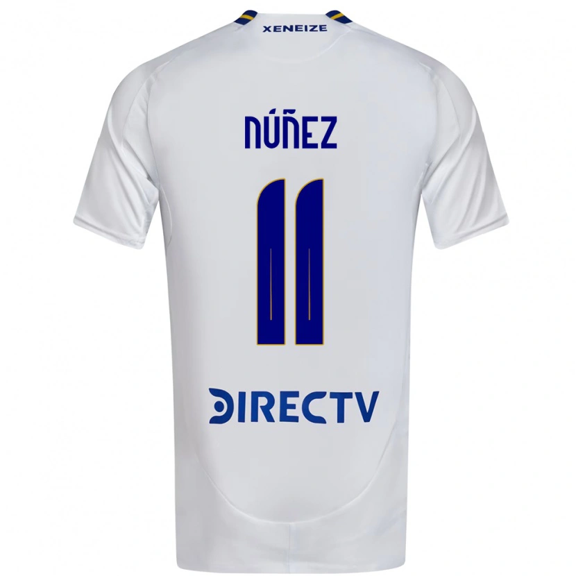 Danxen Herren Kishi Núñez #11 Weiß Blau Auswärtstrikot Trikot 2025/26 T-Shirt Österreich